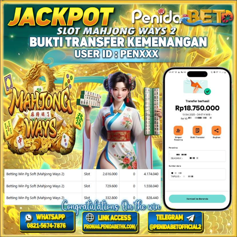 Penidabet : Situs Togel Dan Toto Slot Terpercaya Di Indonesia