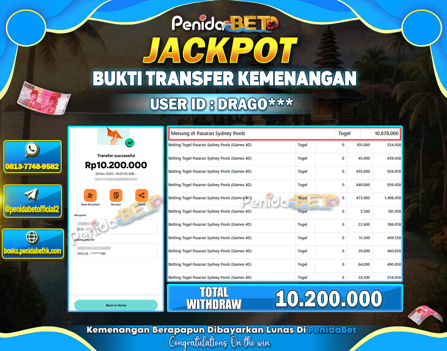 Penidabet : Situs Togel Dan Toto Slot Terpercaya Di Indonesia