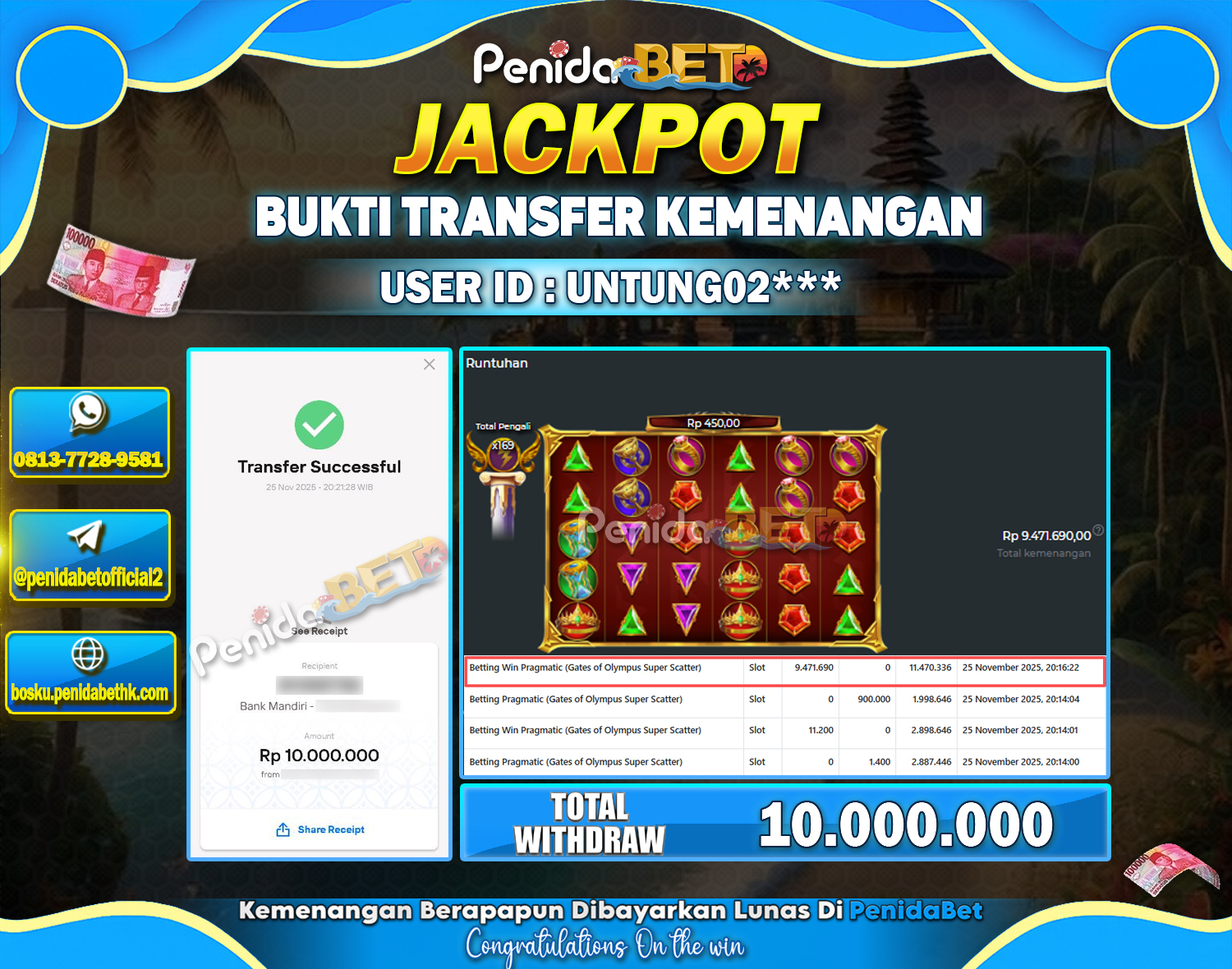 Penidabet : Situs Togel Dan Toto Slot Terpercaya Di Indonesia