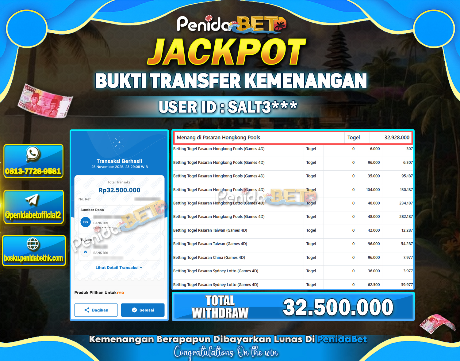 Penidabet : Situs Togel Dan Toto Slot Terpercaya Di Indonesia