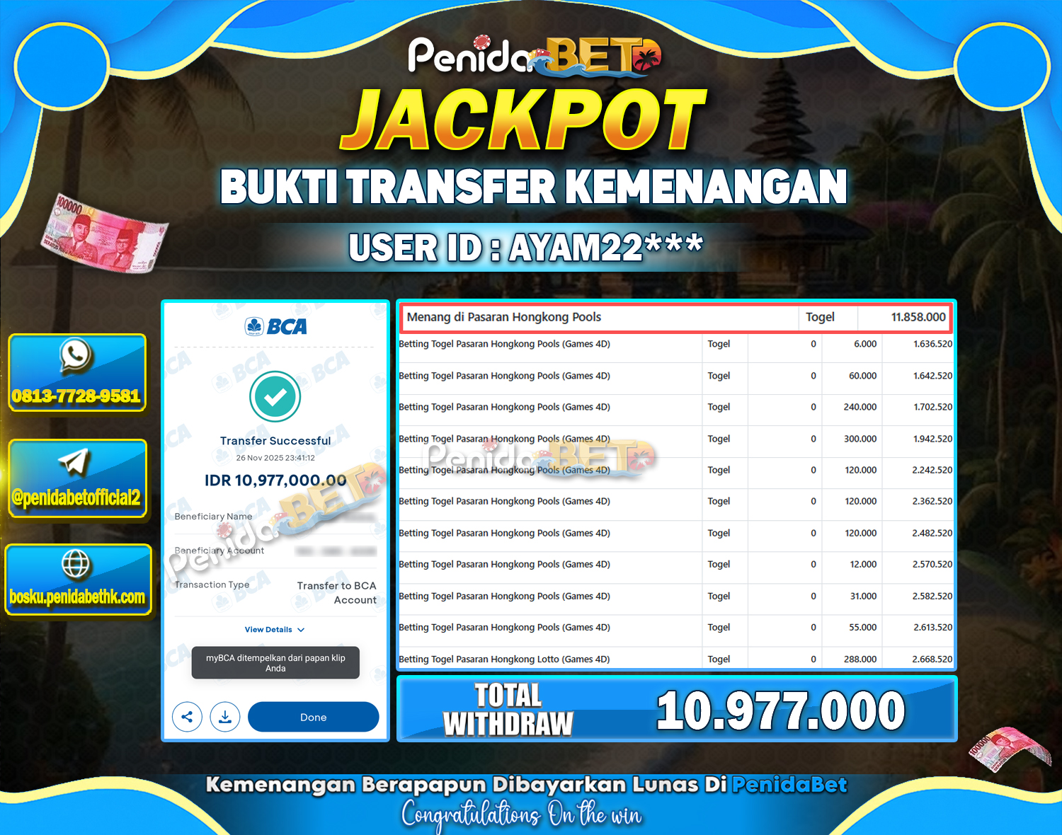 Penidabet : Situs Togel Dan Toto Slot Terpercaya Di Indonesia