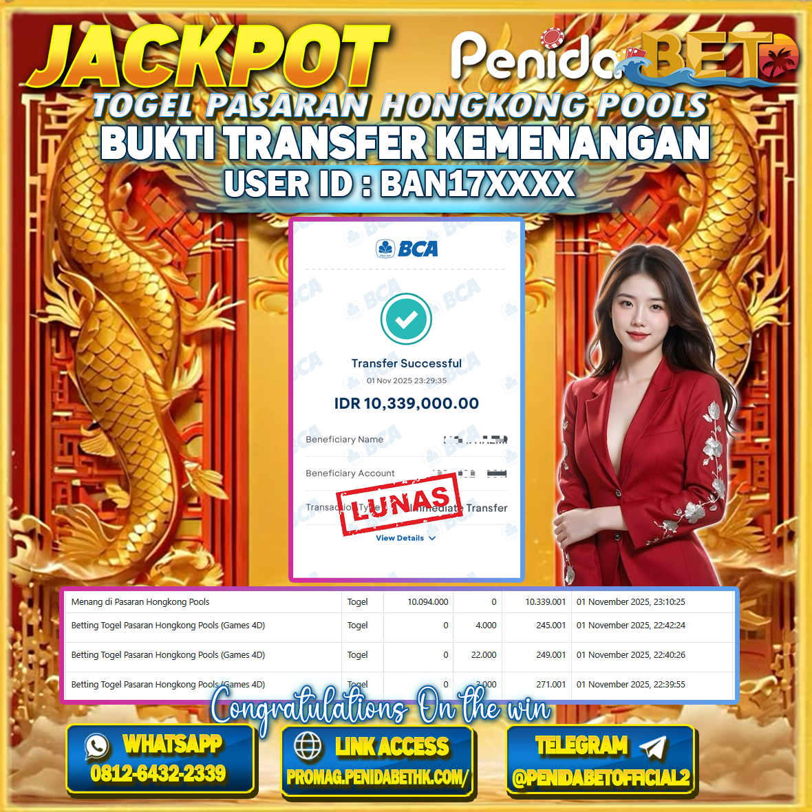 Penidabet : Situs Togel Dan Toto Slot Terpercaya Di Indonesia