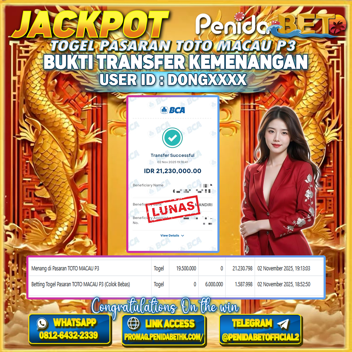 Penidabet : Situs Togel Dan Toto Slot Terpercaya Di Indonesia