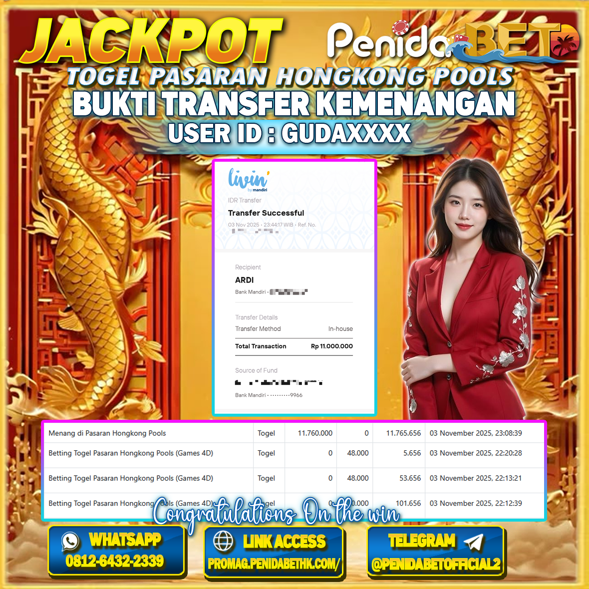 Penidabet : Situs Togel Dan Toto Slot Terpercaya Di Indonesia