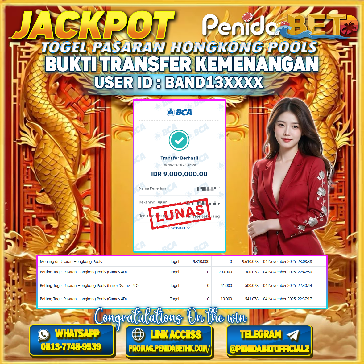 Penidabet : Situs Togel Dan Toto Slot Terpercaya Di Indonesia