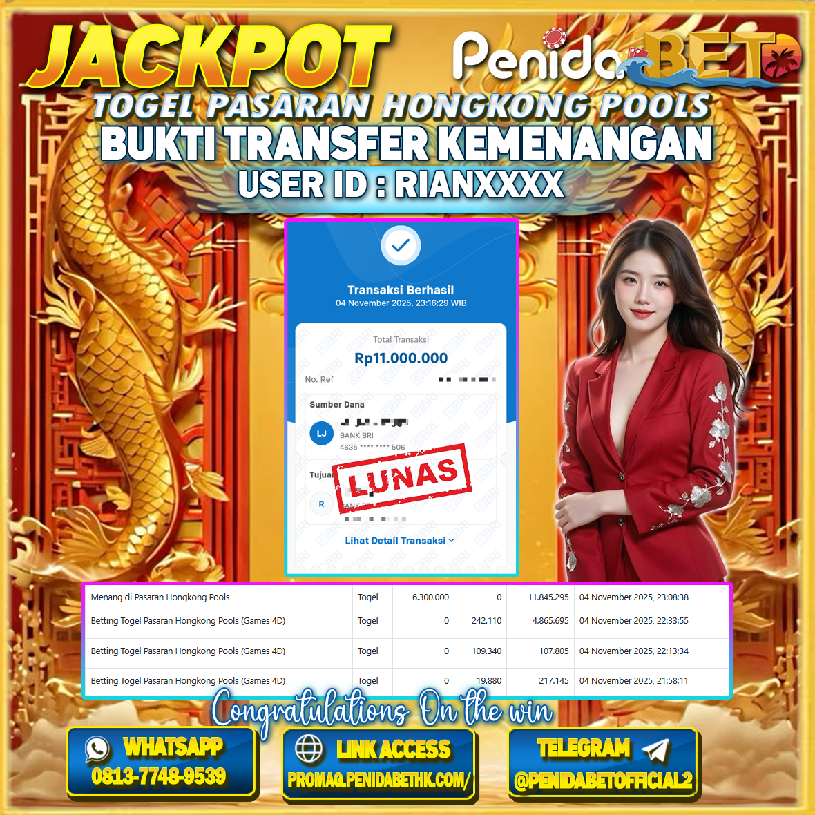 Penidabet : Situs Togel Dan Toto Slot Terpercaya Di Indonesia