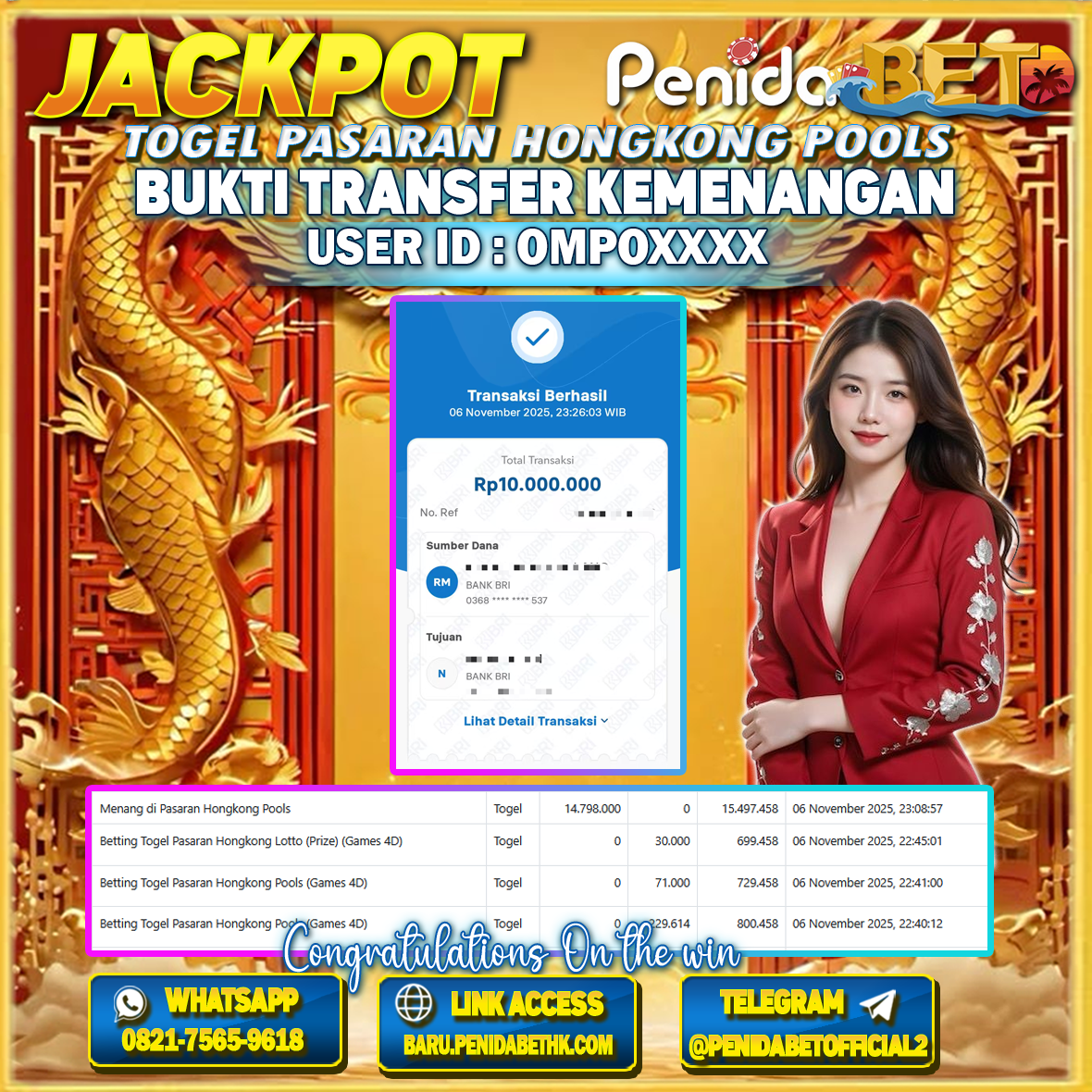 Penidabet : Situs Togel Dan Toto Slot Terpercaya Di Indonesia