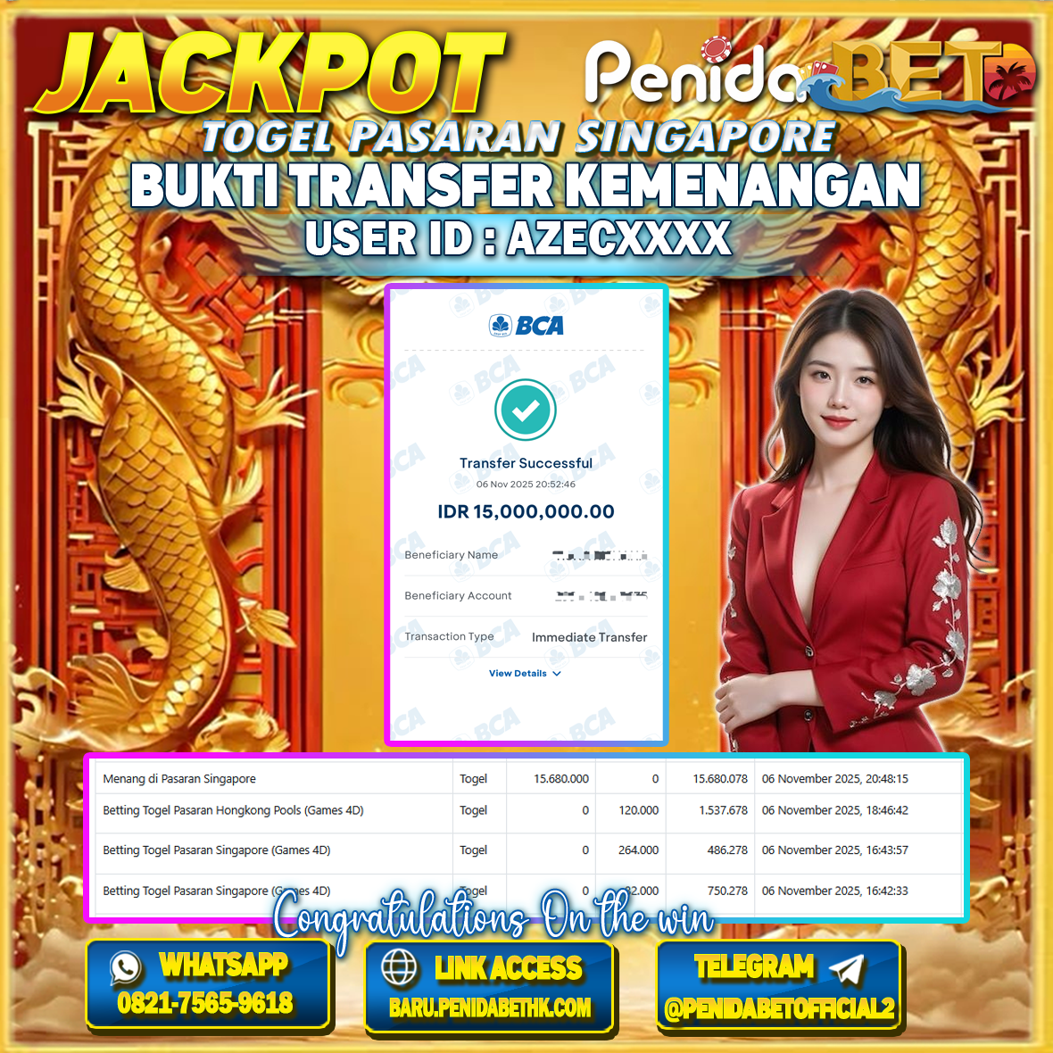 Penidabet : Situs Togel Dan Toto Slot Terpercaya Di Indonesia