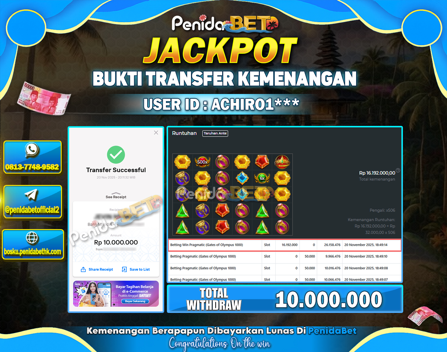 Penidabet : Situs Togel Dan Toto Slot Terpercaya Di Indonesia