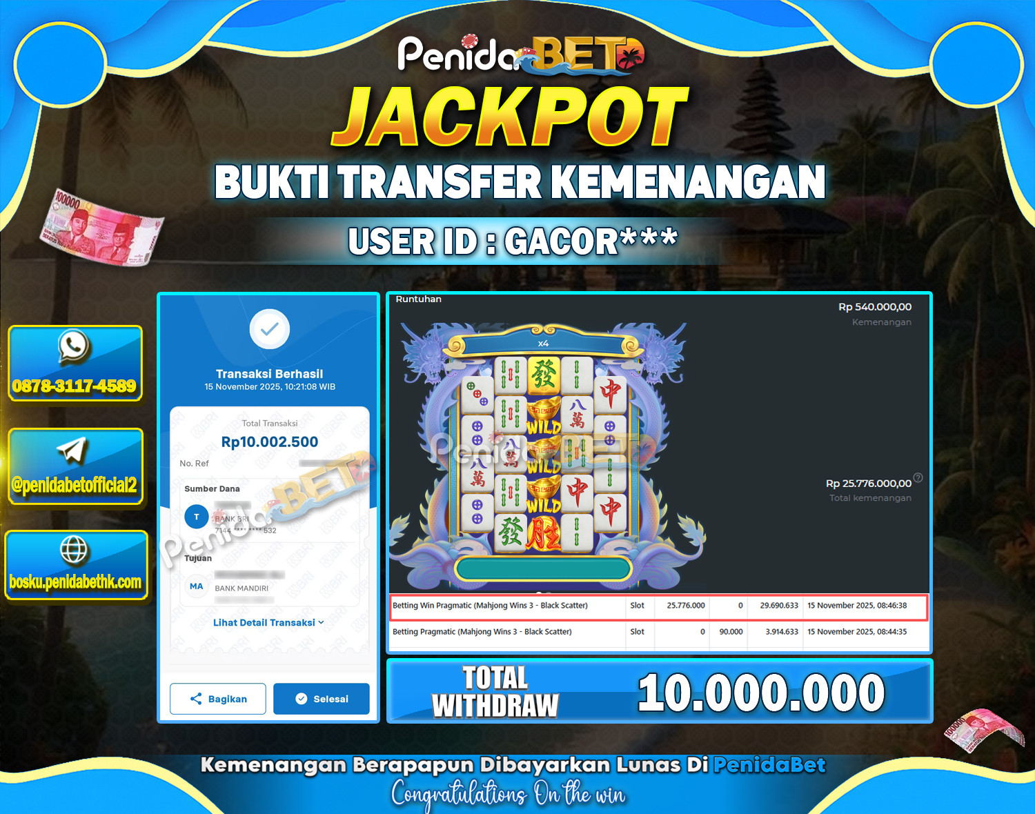 Penidabet : Situs Togel Dan Toto Slot Terpercaya Di Indonesia