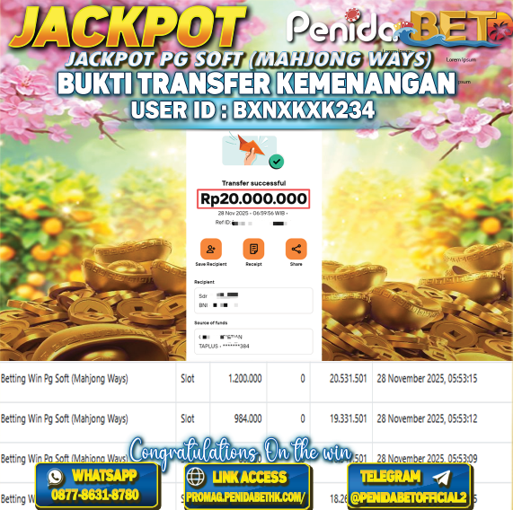 Penidabet : Situs Togel Dan Toto Slot Terpercaya Di Indonesia