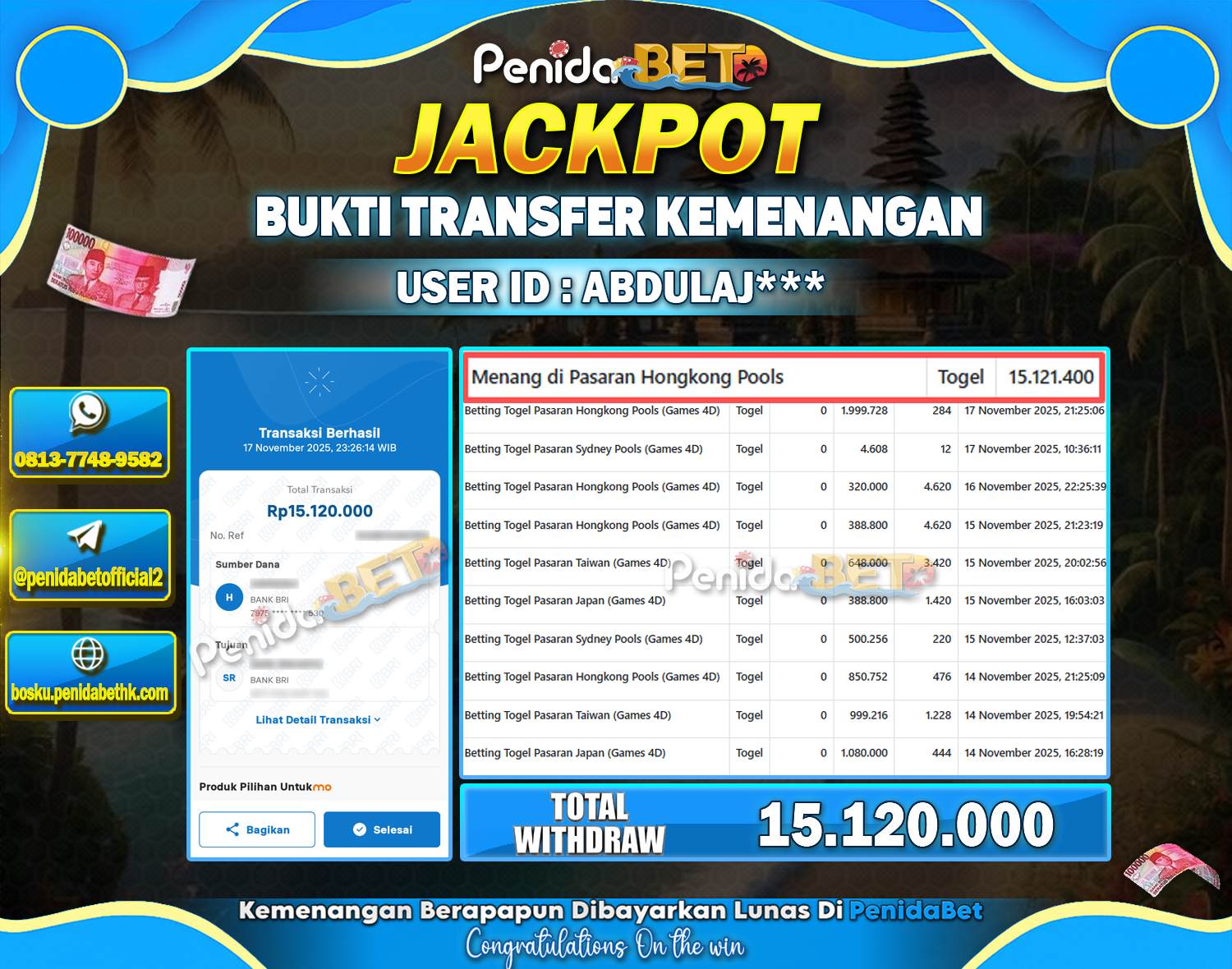 Penidabet : Situs Togel Dan Toto Slot Terpercaya Di Indonesia