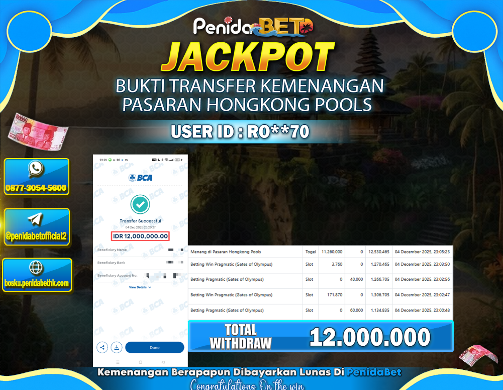 Penidabet : Situs Togel Dan Toto Slot Terpercaya Di Indonesia