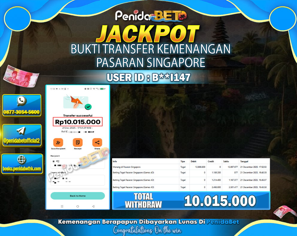 Penidabet : Situs Togel Dan Toto Slot Terpercaya Di Indonesia