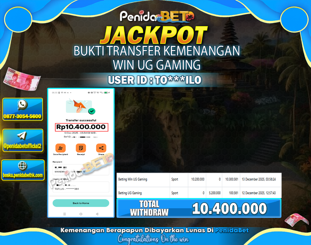 Penidabet : Situs Togel Dan Toto Slot Terpercaya Di Indonesia