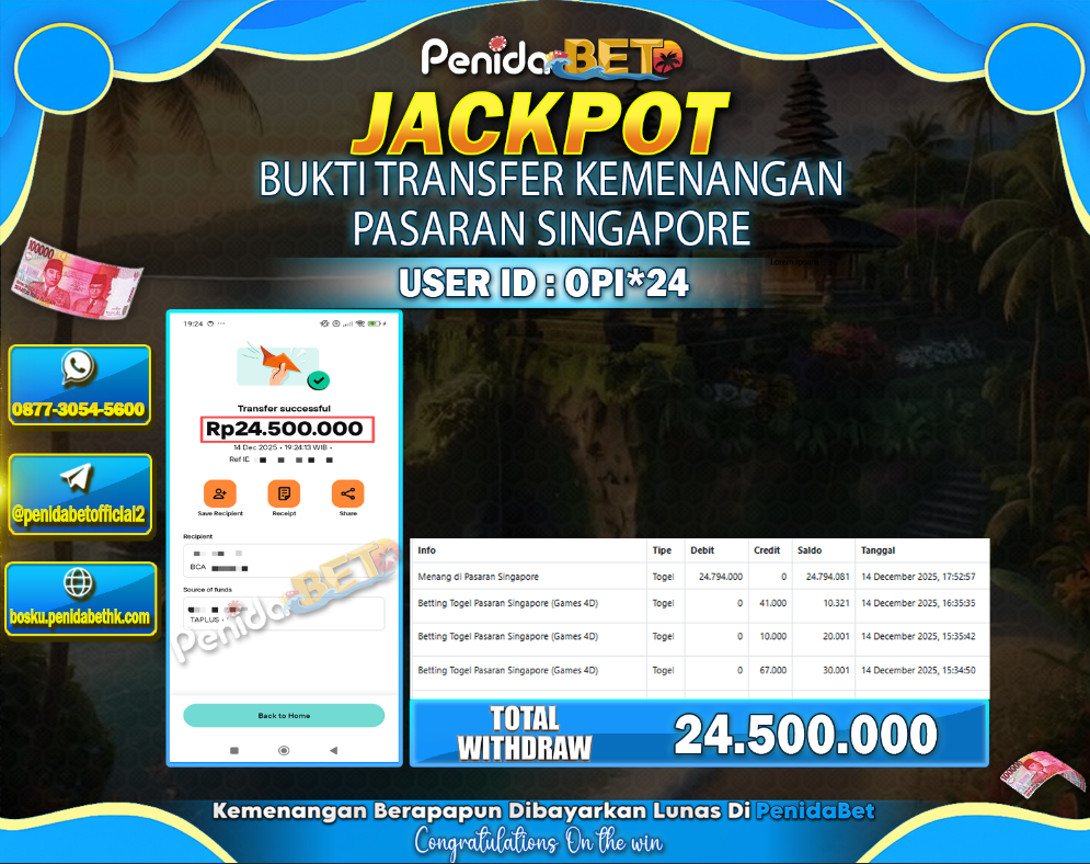 Penidabet : Situs Togel Dan Toto Slot Terpercaya Di Indonesia