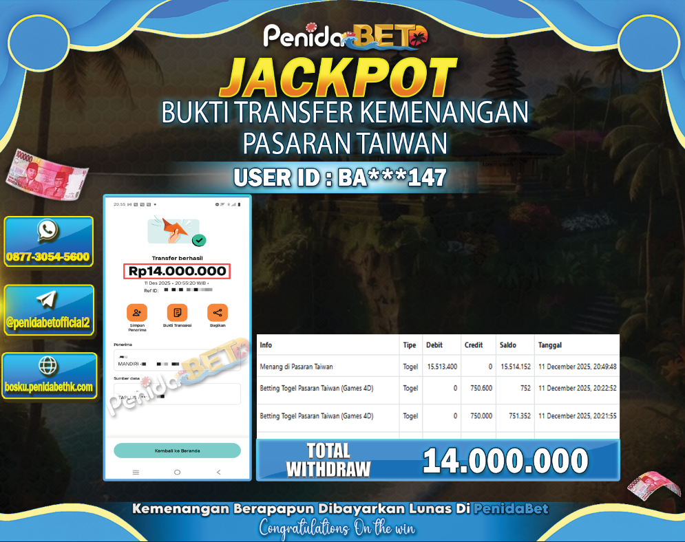 Penidabet : Situs Togel Dan Toto Slot Terpercaya Di Indonesia
