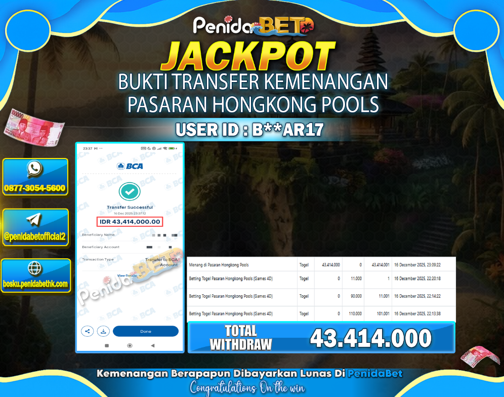 Penidabet : Situs Togel Dan Toto Slot Terpercaya Di Indonesia