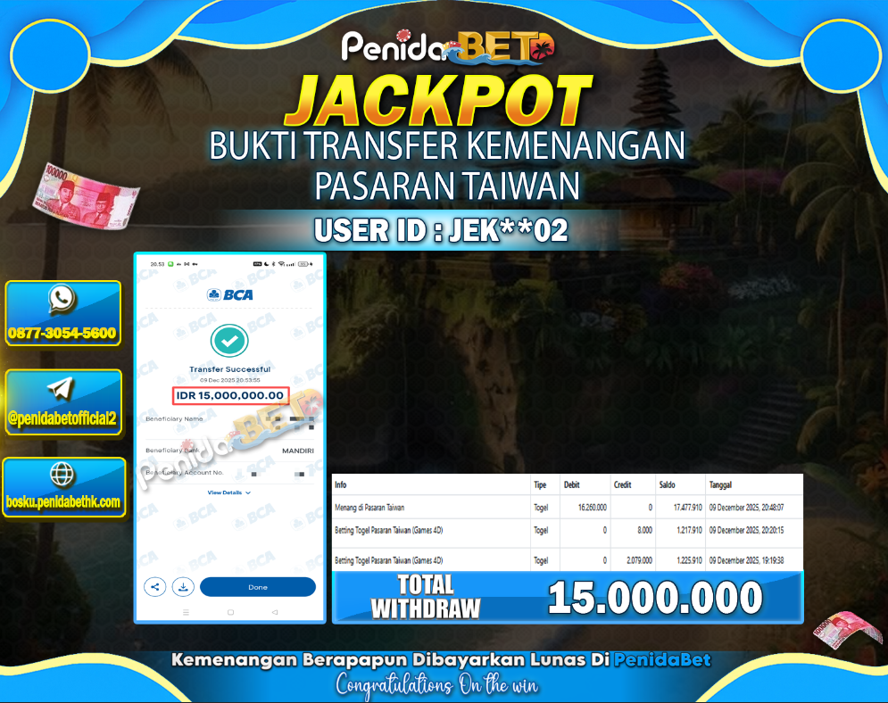 Penidabet : Situs Togel Dan Toto Slot Terpercaya Di Indonesia