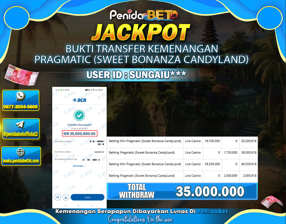 Penidabet : Situs Togel Dan Toto Slot Terpercaya Di Indonesia