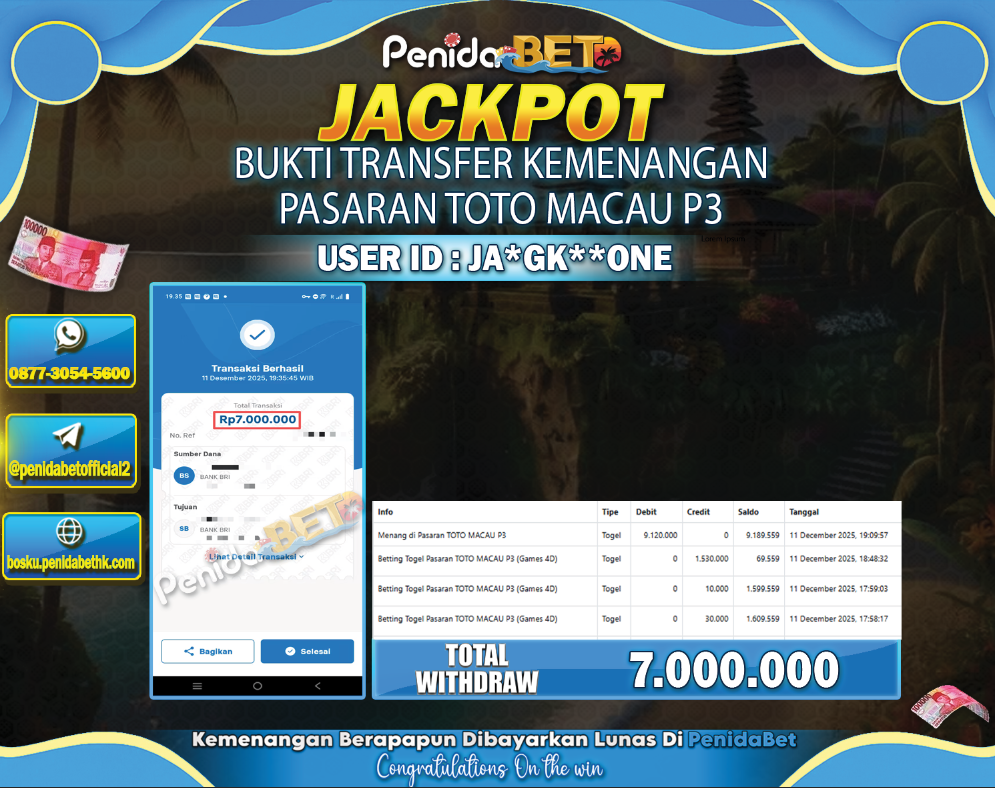 Penidabet : Situs Togel Dan Toto Slot Terpercaya Di Indonesia