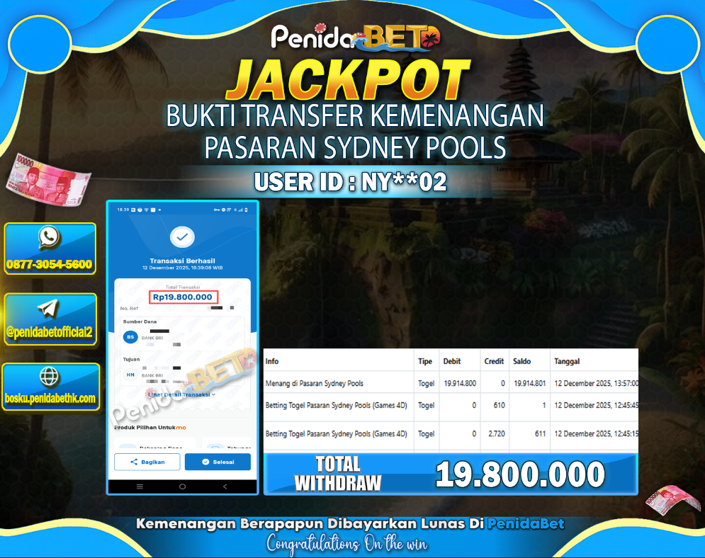 Penidabet : Situs Togel Dan Toto Slot Terpercaya Di Indonesia