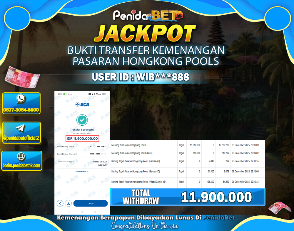 Penidabet : Situs Togel Dan Toto Slot Terpercaya Di Indonesia