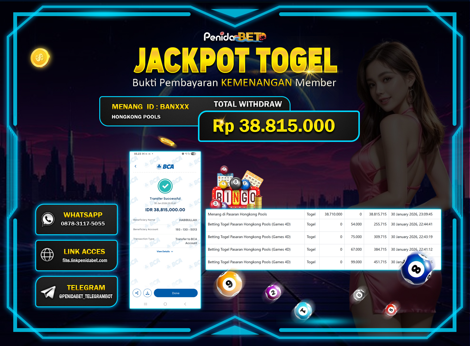 Penidabet : Situs Togel Dan Toto Slot Terpercaya Di Indonesia
