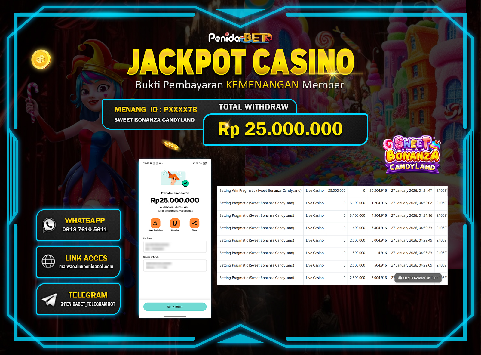 Penidabet : Situs Togel Dan Toto Slot Terpercaya Di Indonesia