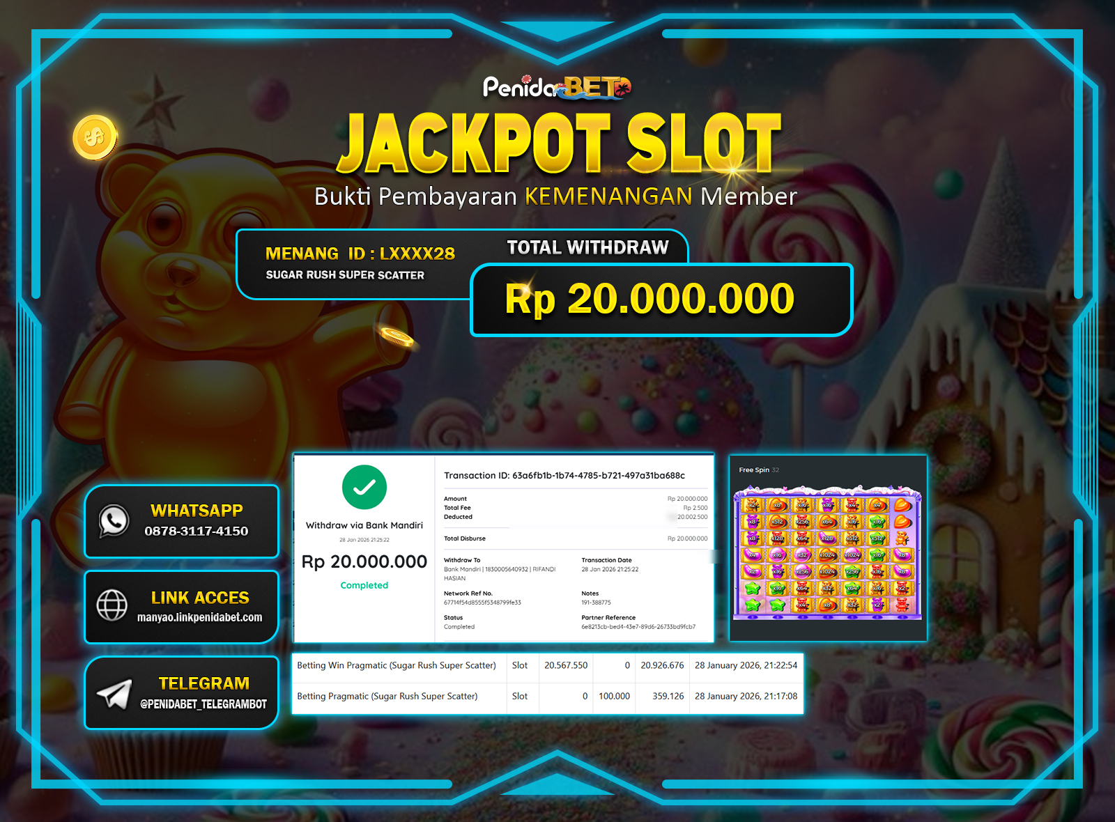 Penidabet : Situs Togel Dan Toto Slot Terpercaya Di Indonesia
