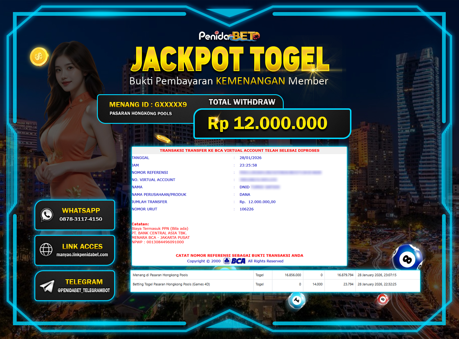 Penidabet : Situs Togel Dan Toto Slot Terpercaya Di Indonesia