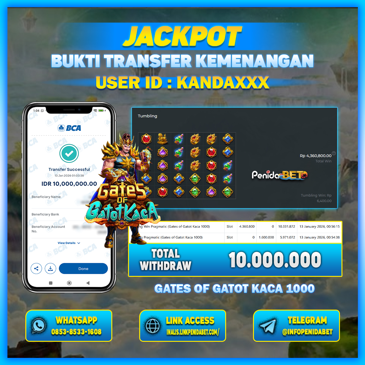 Penidabet : Situs Togel Dan Toto Slot Terpercaya Di Indonesia