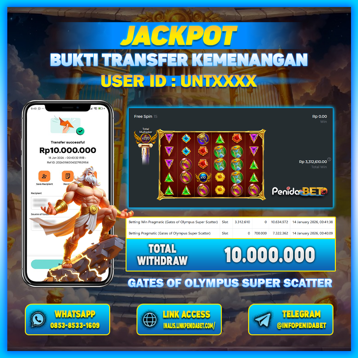 Penidabet : Situs Togel Dan Toto Slot Terpercaya Di Indonesia