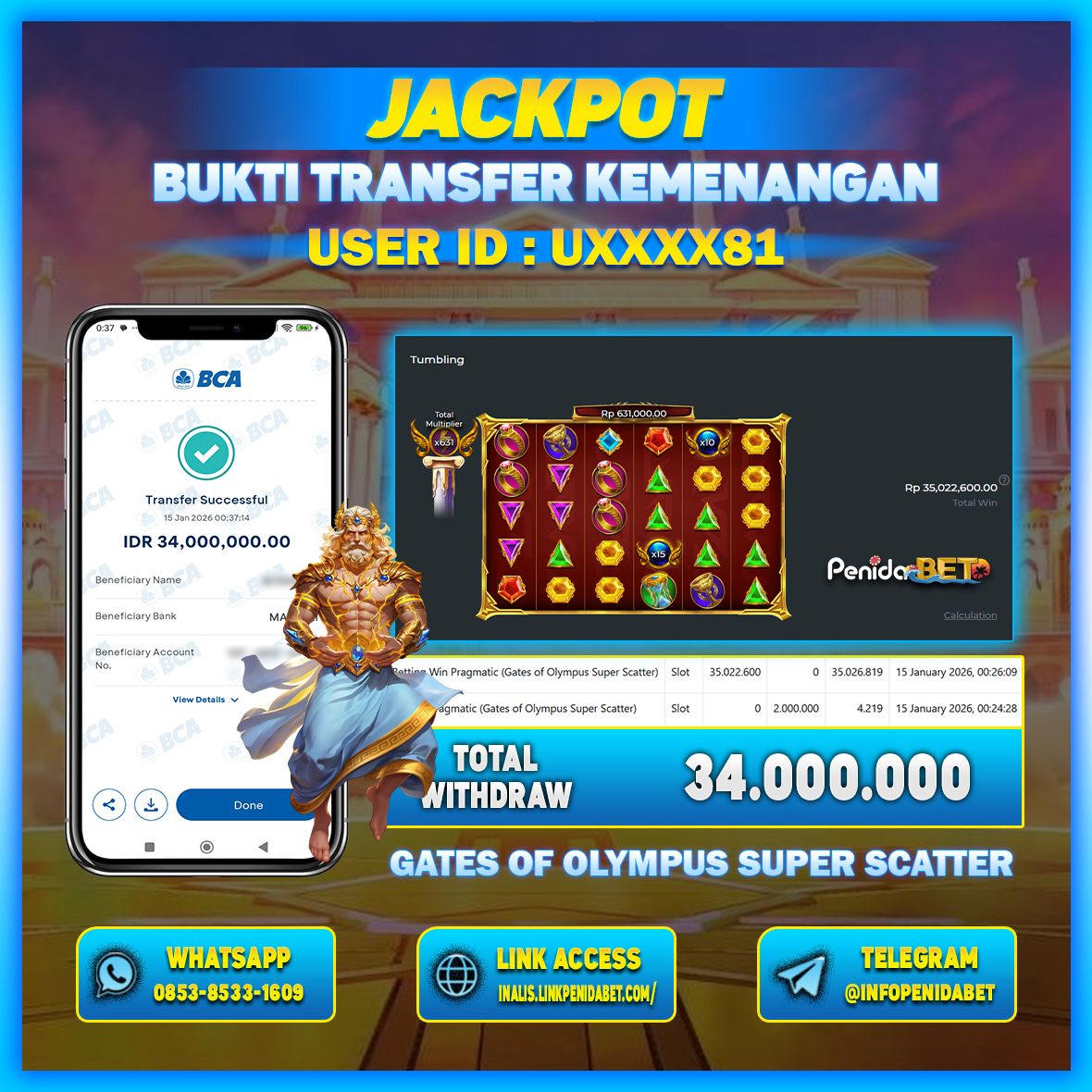 Penidabet : Situs Togel Dan Toto Slot Terpercaya Di Indonesia