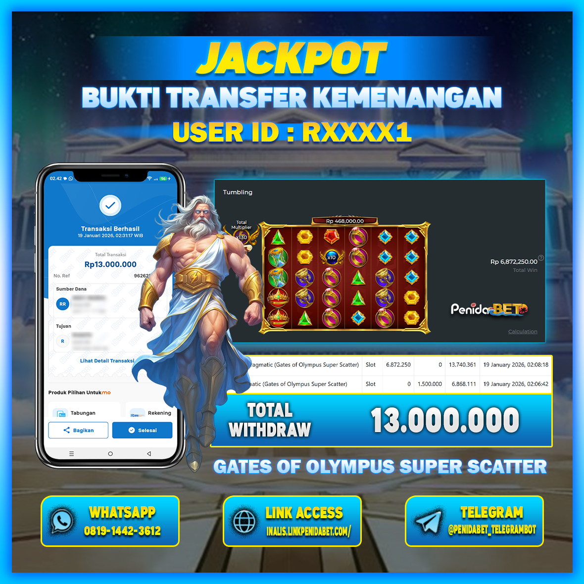 Penidabet : Situs Togel Dan Toto Slot Terpercaya Di Indonesia