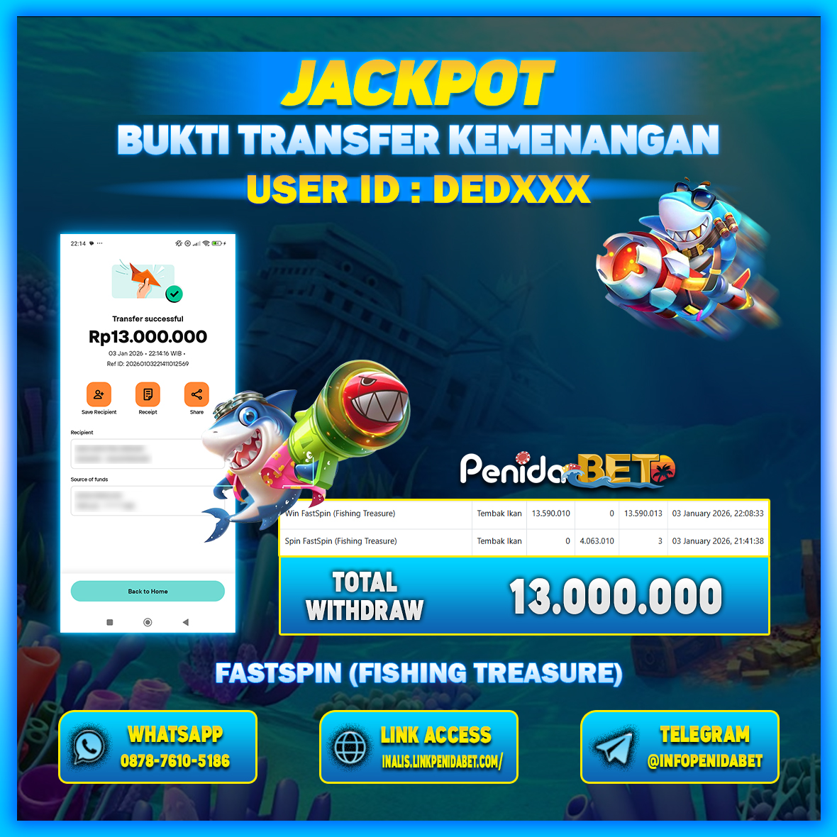 Penidabet : Situs Togel Dan Toto Slot Terpercaya Di Indonesia