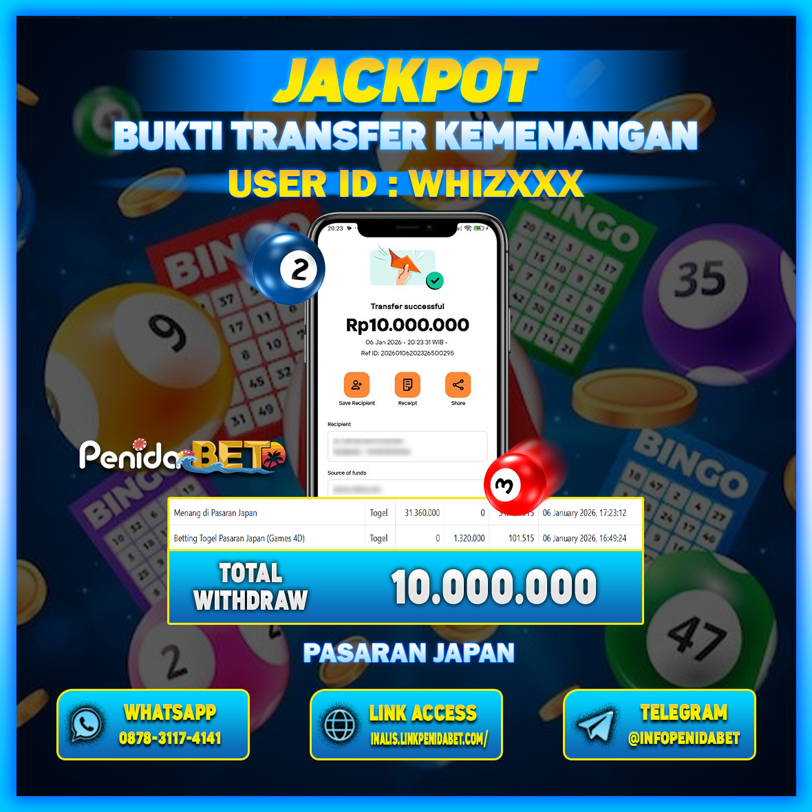 Penidabet : Situs Togel Dan Toto Slot Terpercaya Di Indonesia