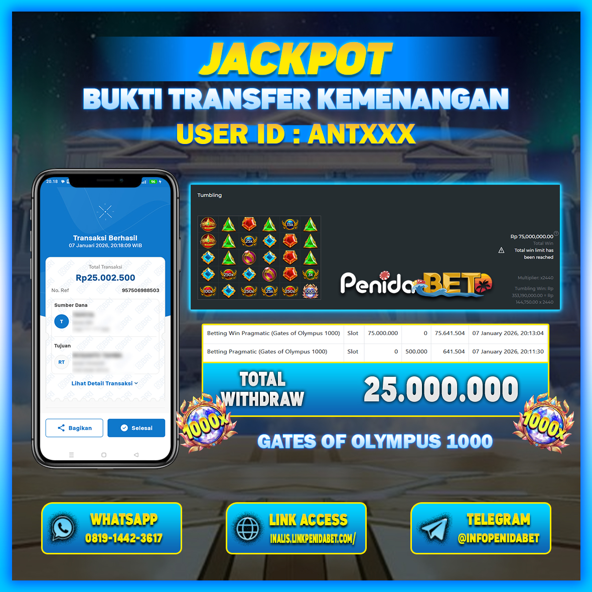 Penidabet : Situs Togel Dan Toto Slot Terpercaya Di Indonesia