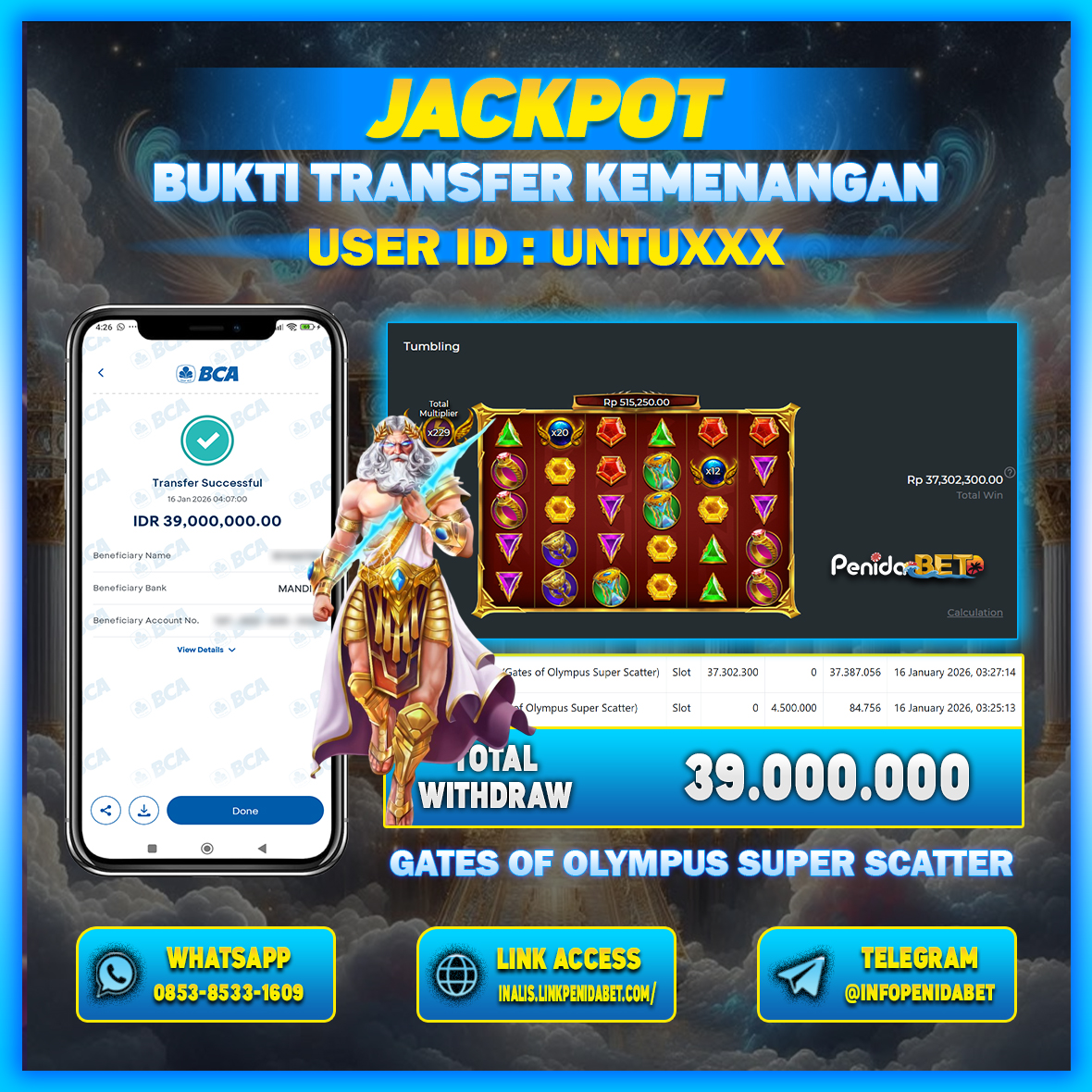 Penidabet : Situs Togel Dan Toto Slot Terpercaya Di Indonesia