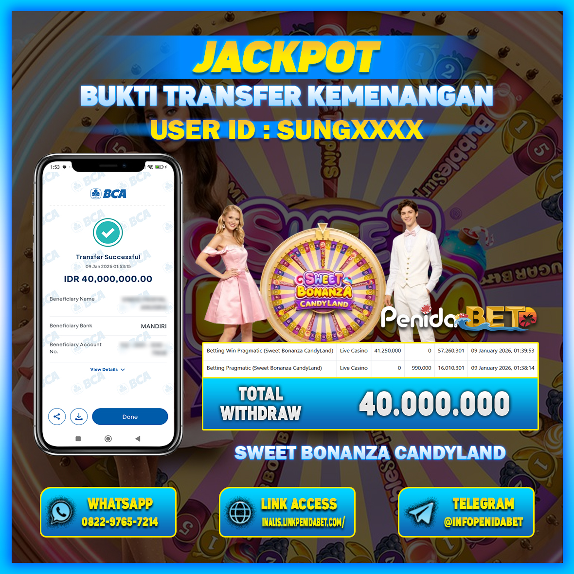 Penidabet : Situs Togel Dan Toto Slot Terpercaya Di Indonesia