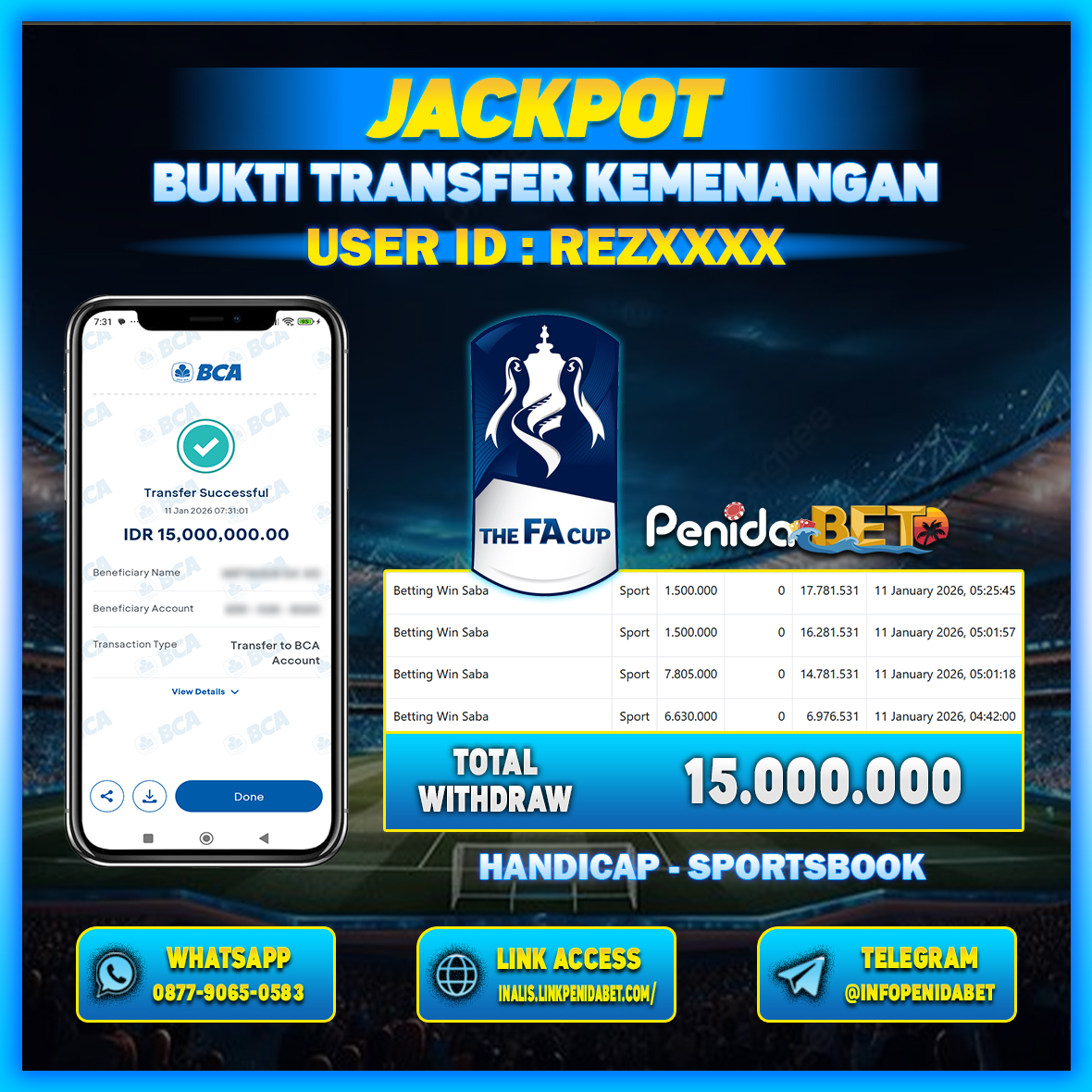 Penidabet : Situs Togel Dan Toto Slot Terpercaya Di Indonesia
