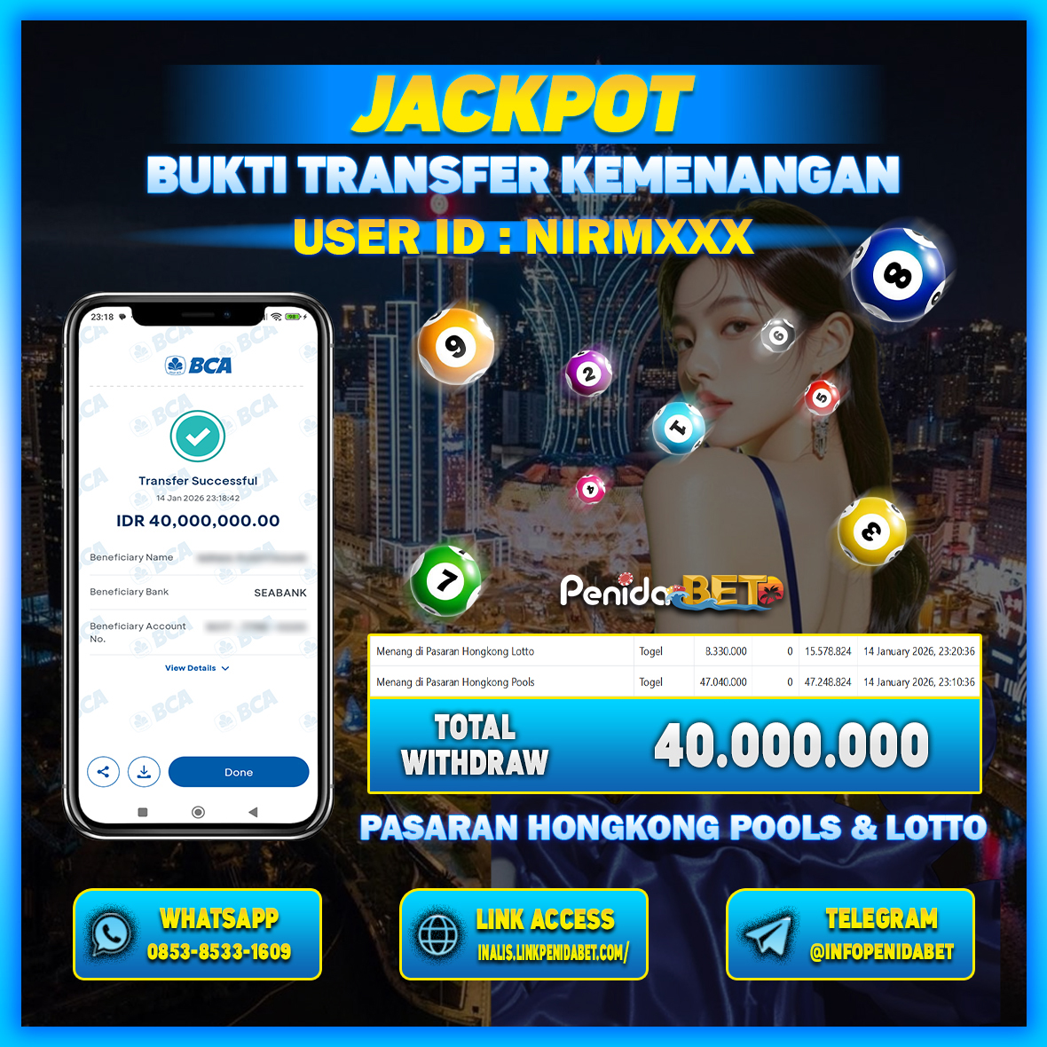 Penidabet : Situs Togel Dan Toto Slot Terpercaya Di Indonesia