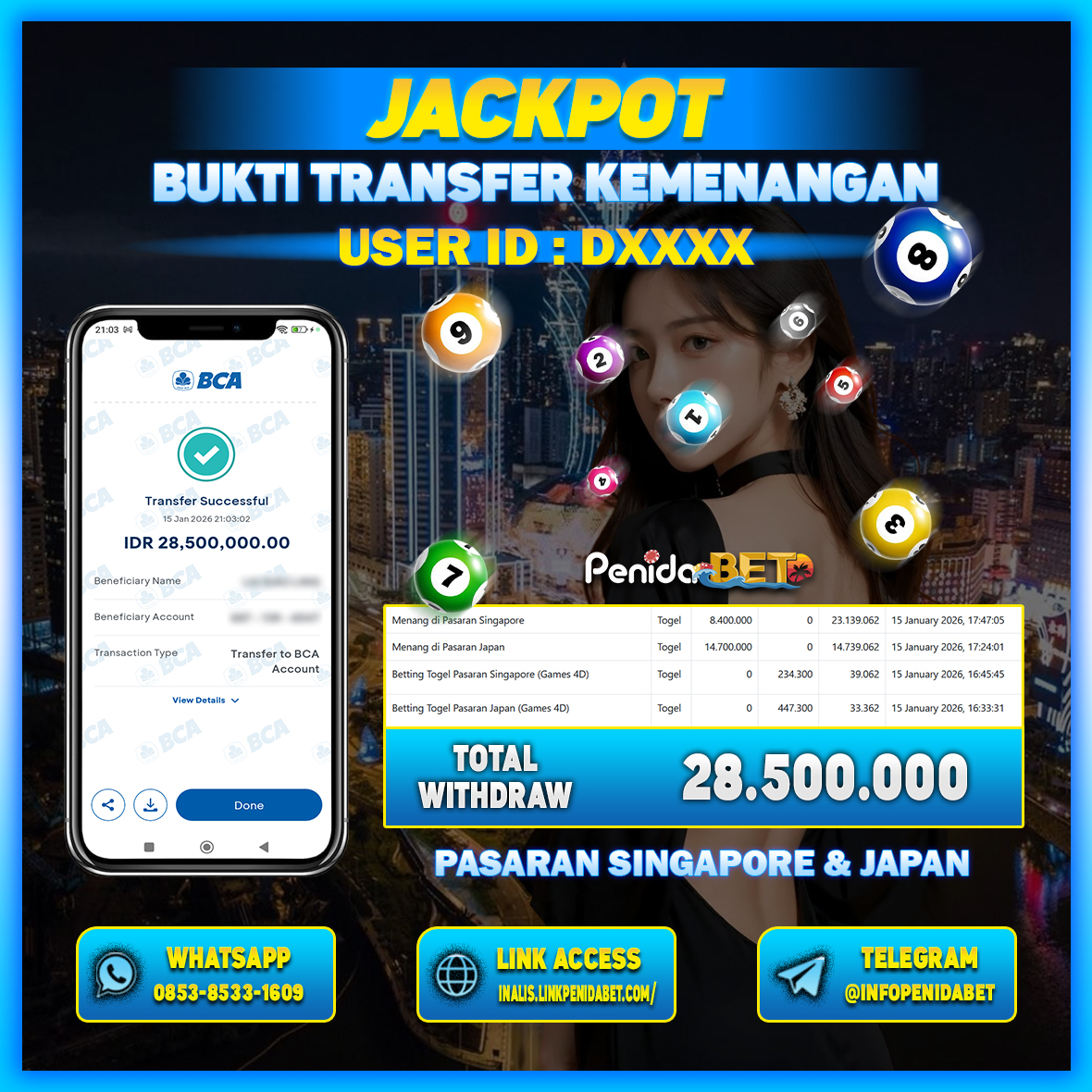 Penidabet : Situs Togel Dan Toto Slot Terpercaya Di Indonesia