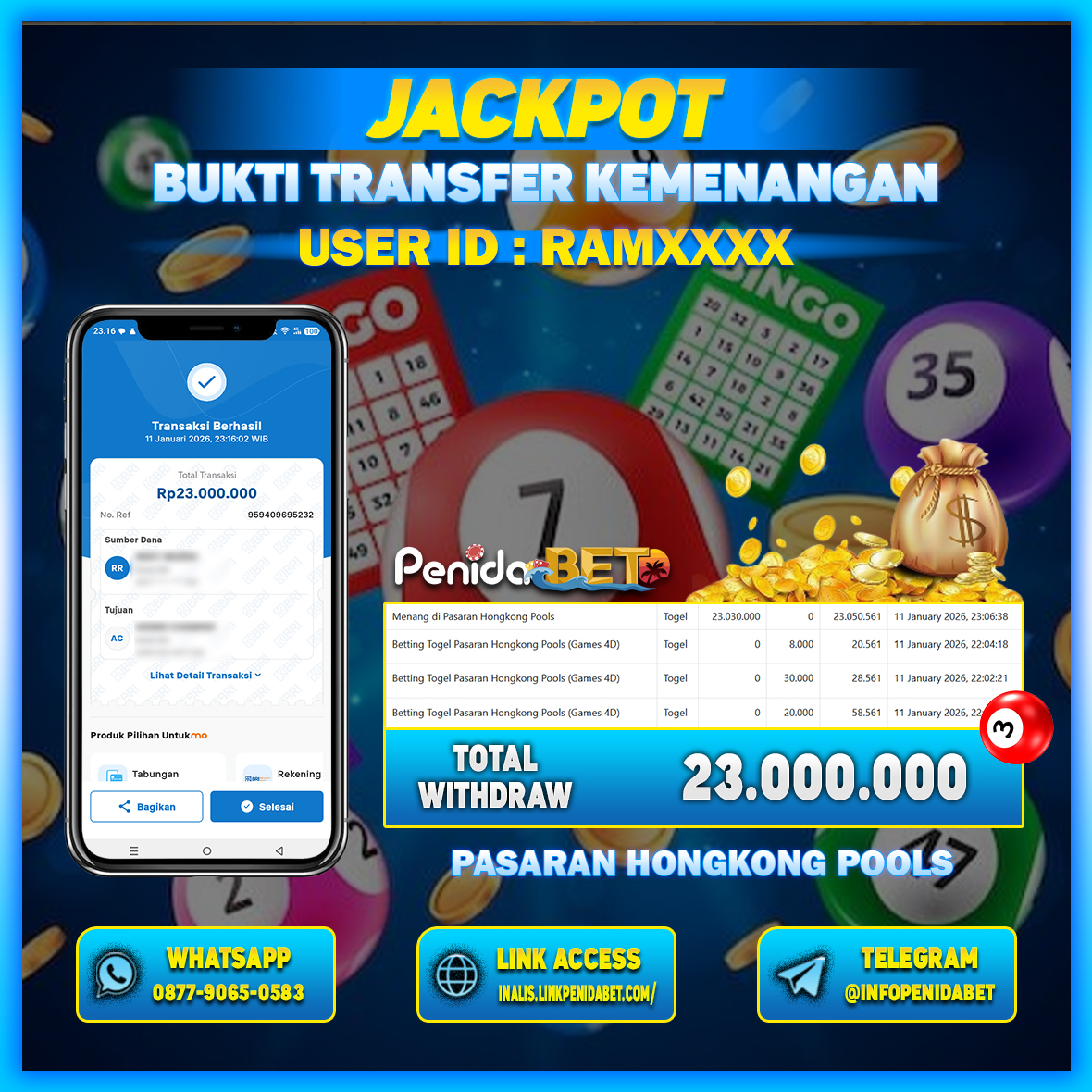 Penidabet : Situs Togel Dan Toto Slot Terpercaya Di Indonesia