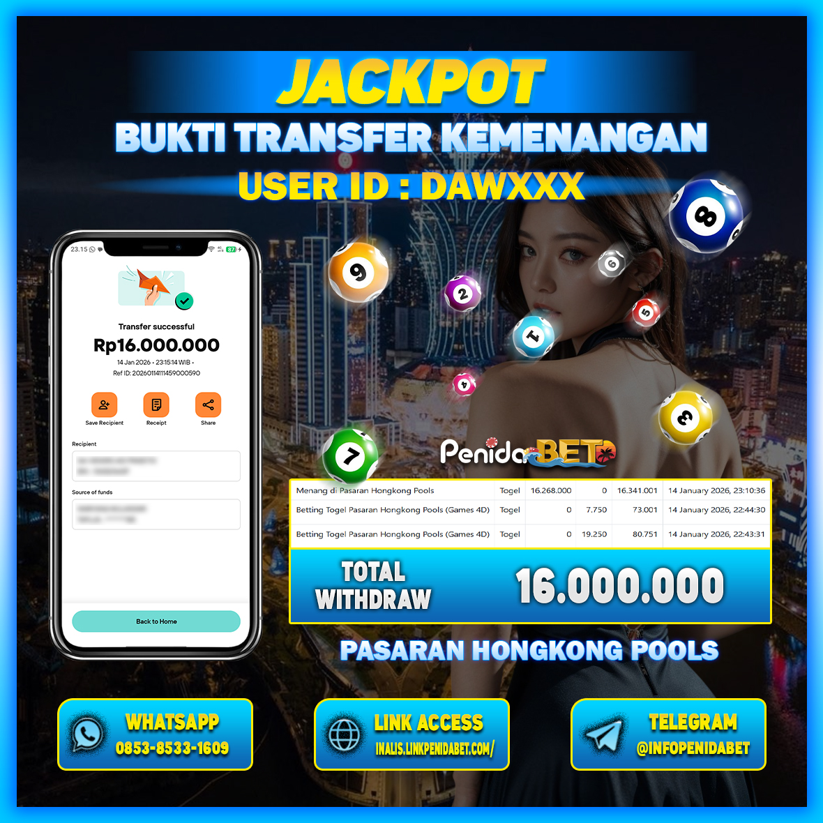 Penidabet : Situs Togel Dan Toto Slot Terpercaya Di Indonesia