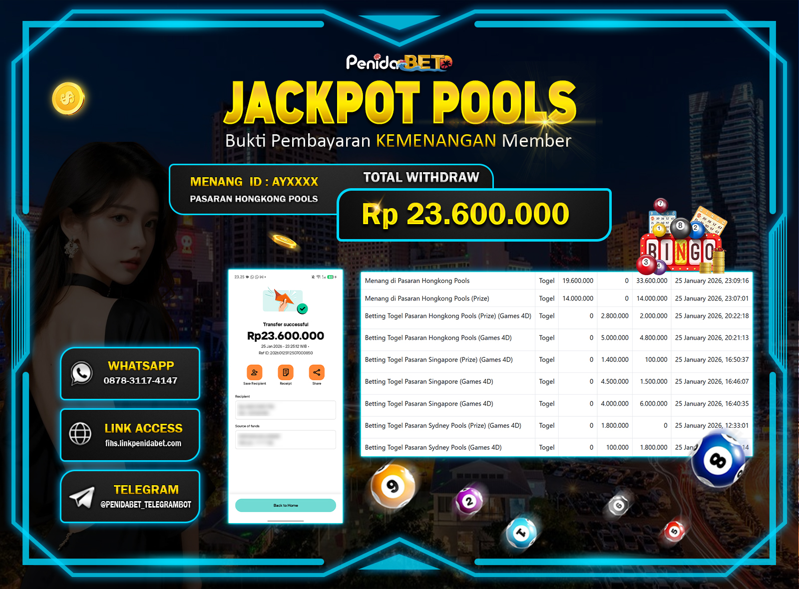 Penidabet : Situs Togel Dan Toto Slot Terpercaya Di Indonesia