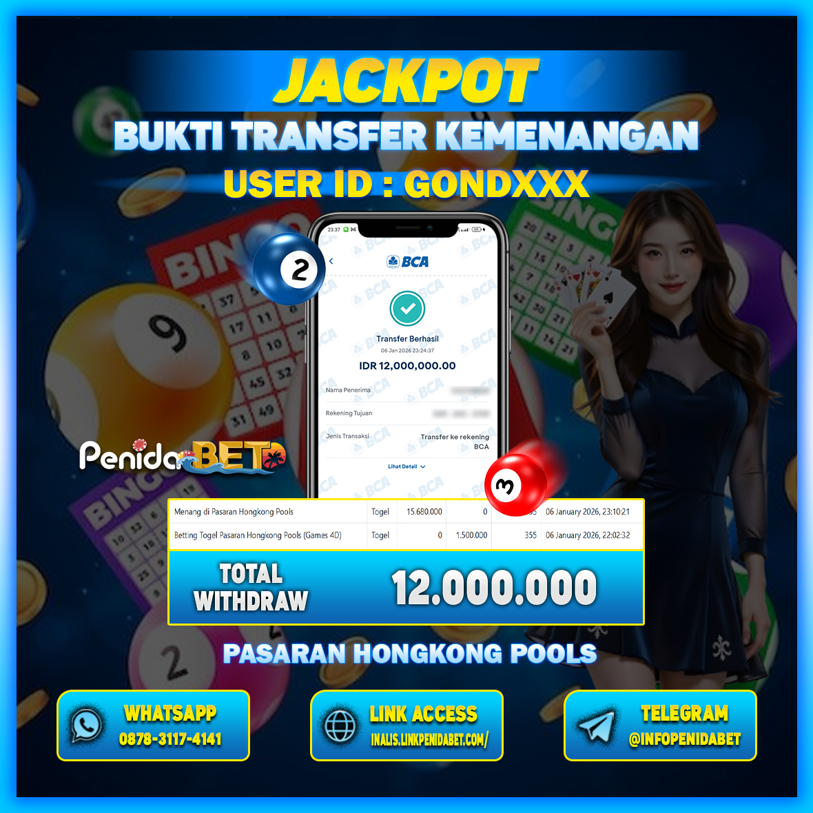 Penidabet : Situs Togel Dan Toto Slot Terpercaya Di Indonesia