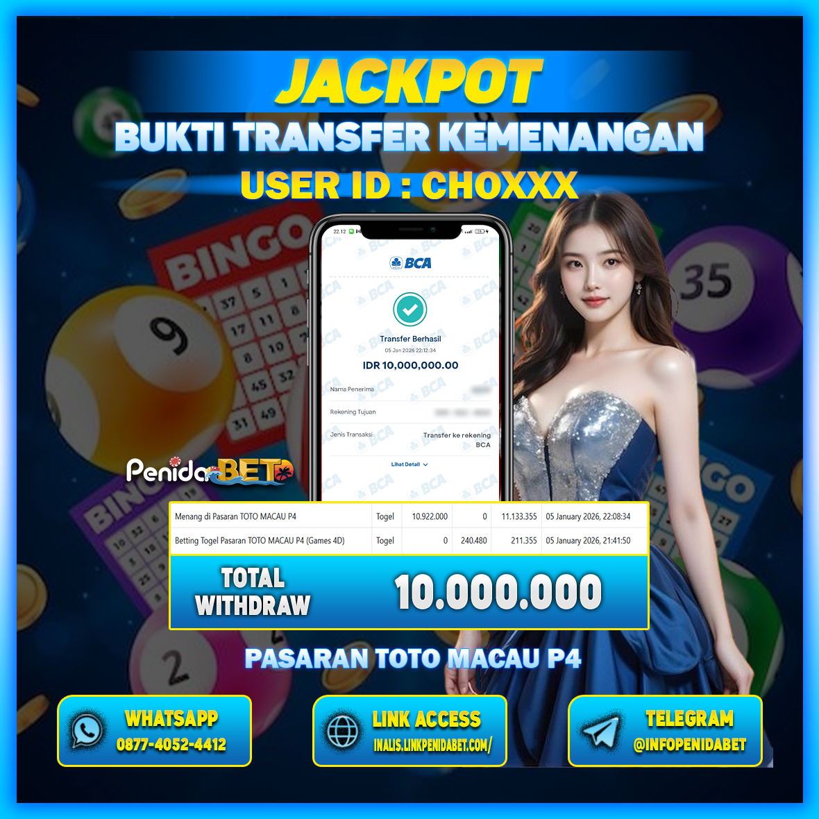 Penidabet : Situs Togel Dan Toto Slot Terpercaya Di Indonesia