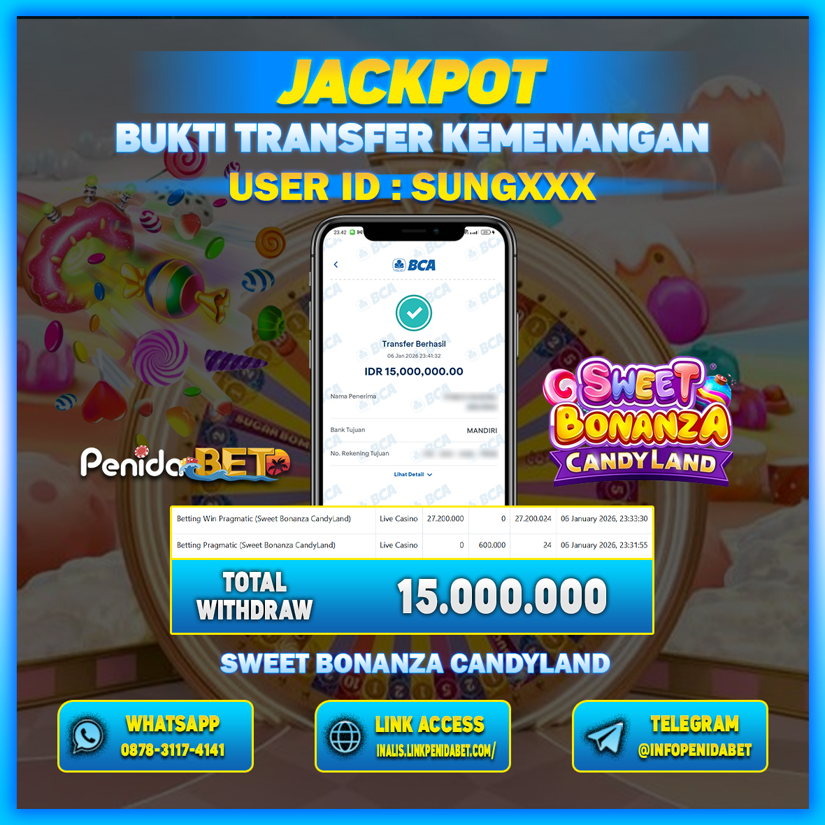 Penidabet : Situs Togel Dan Toto Slot Terpercaya Di Indonesia