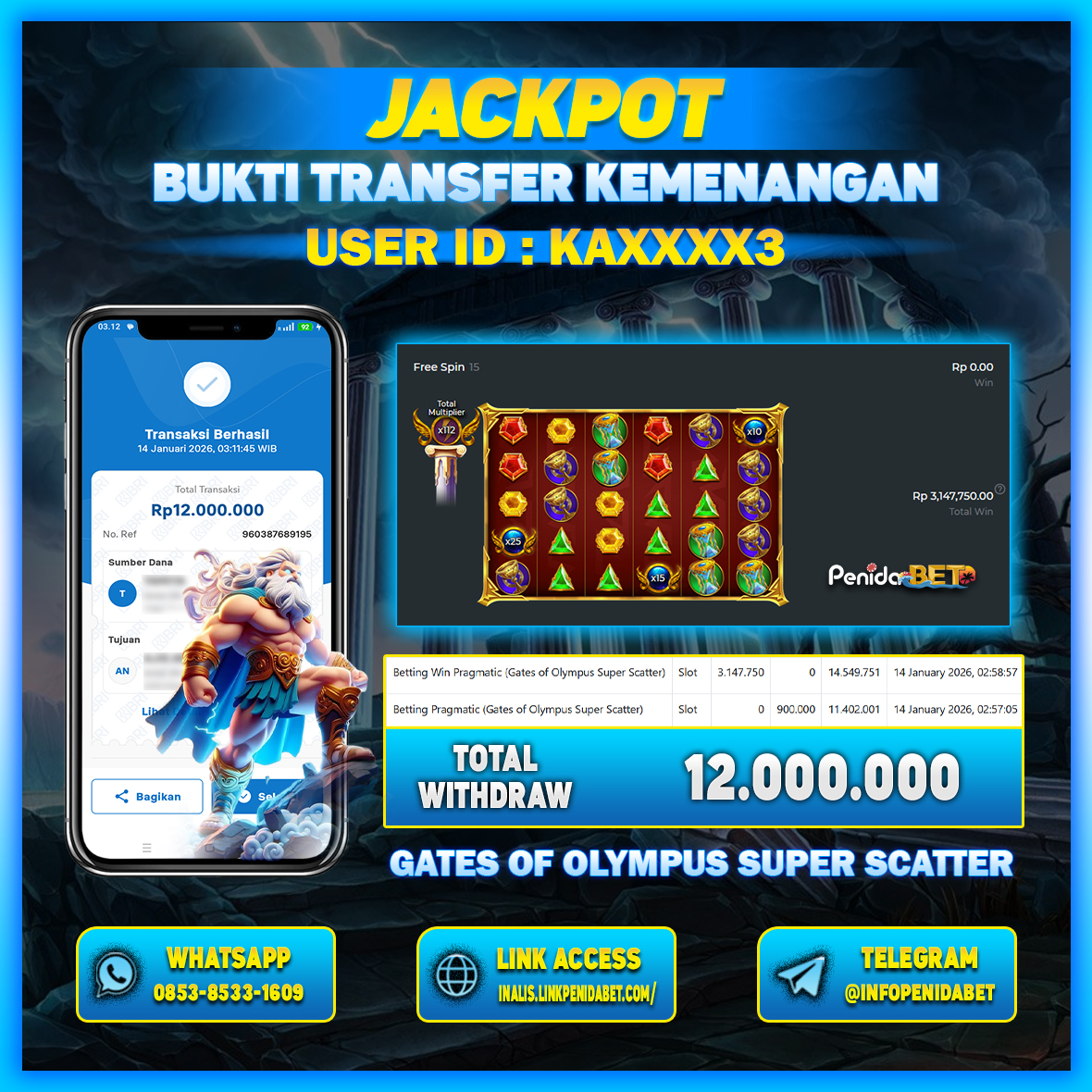 Penidabet : Situs Togel Dan Toto Slot Terpercaya Di Indonesia